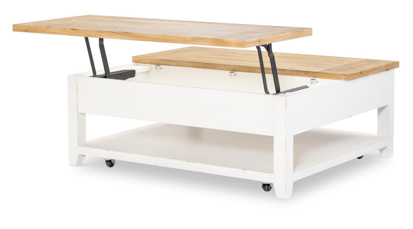 XXX's And OOO's - Cocktail Table - Two Tone