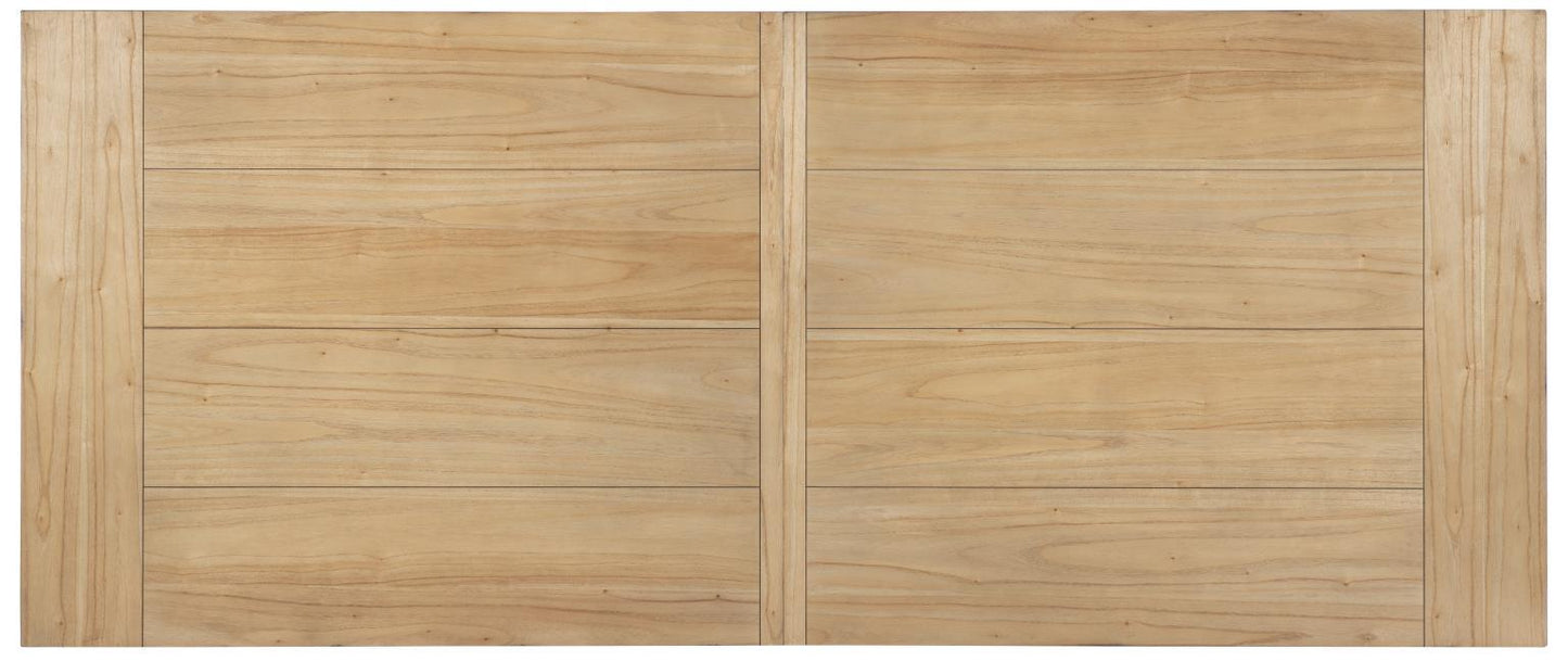XXX's And OOO's - Trestle Dining Table - Amber And Cocoa