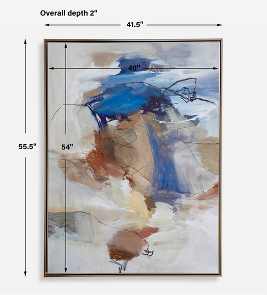 Subtle Nuances - Framed Abstract Art