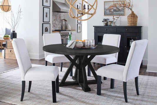 Today's Traditions - Round Pedestal Table Top - Blacksmith