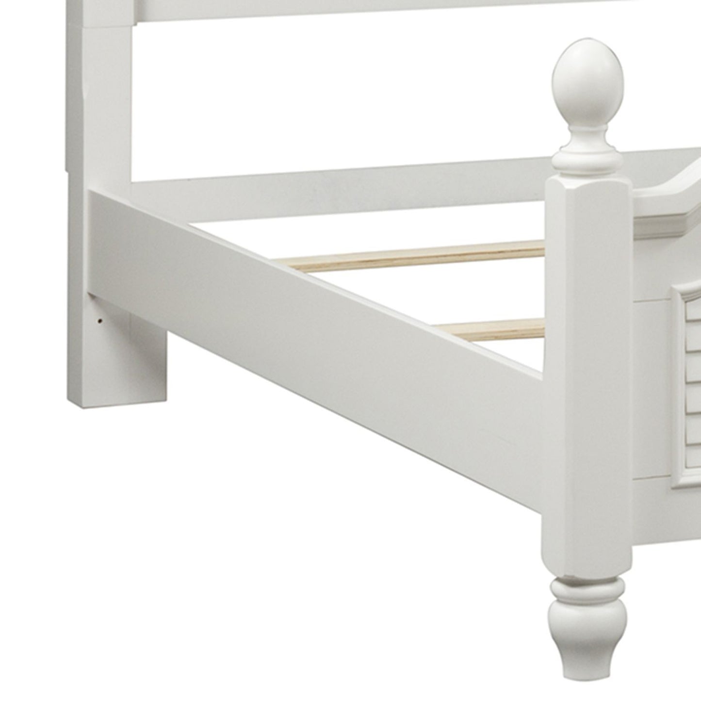 Summer House - California King Panel Rails - Oyster White