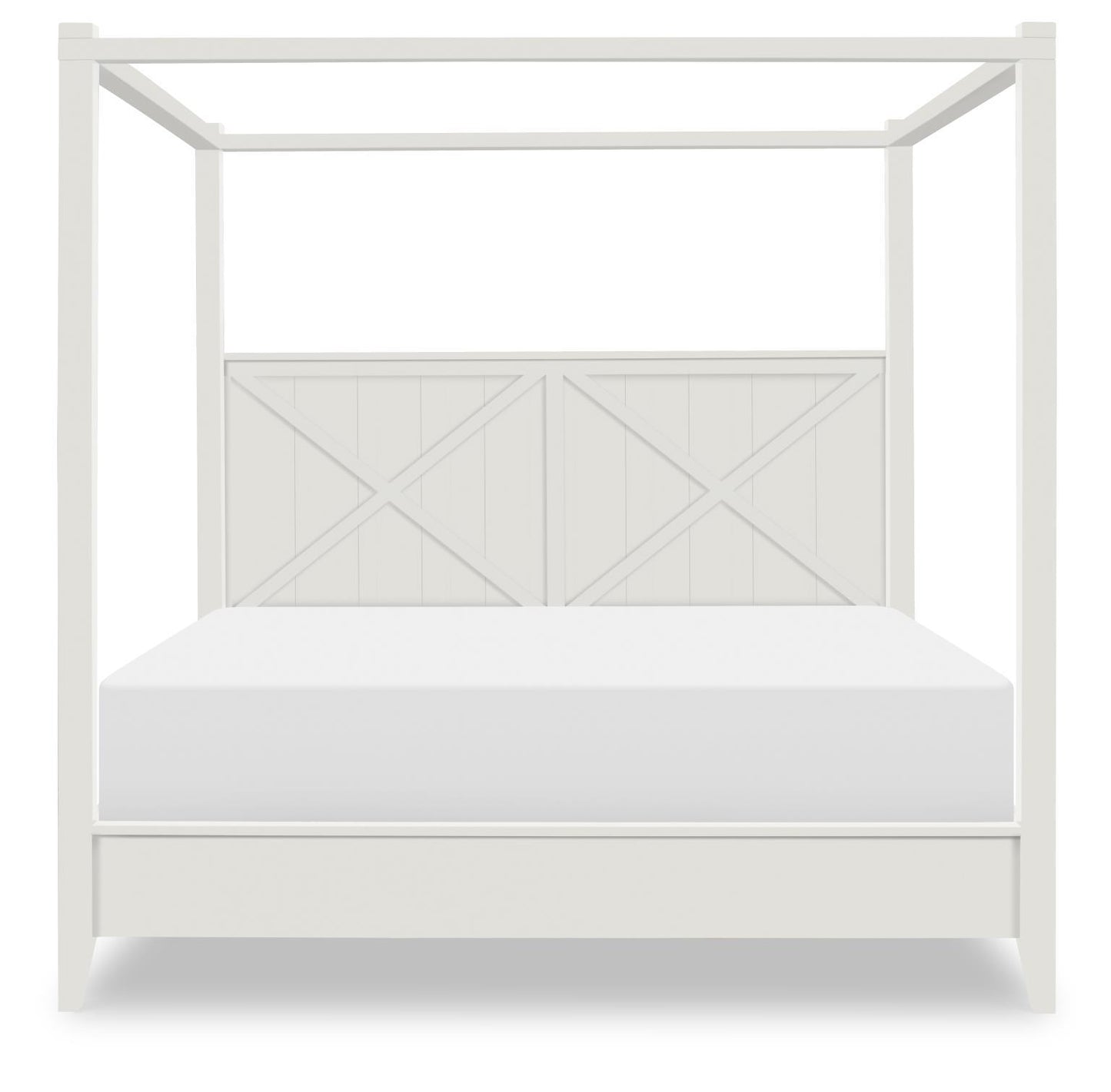 XXX's And OOO's - Side Rails Long Canopy Frame California King / King - Cotton
