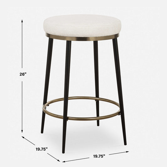Ensemble - Counter Stool - Cream