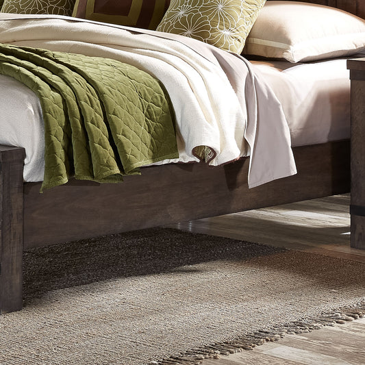 Thornwood Hills - Panel Bed Rails - Dark Brown