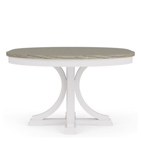 Cora - Round Dining Table Top - Cloud / Fog