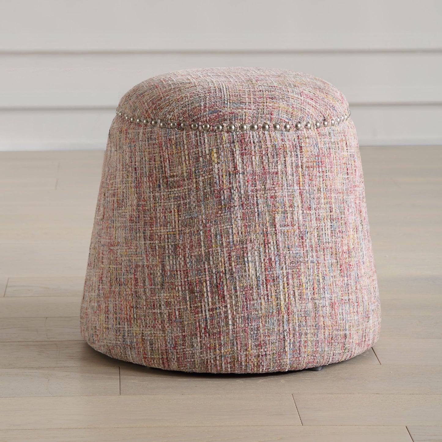 Gumdrop - Confetti Chenille Ottoman