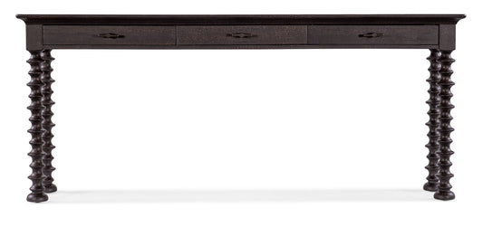 Big Sky - Turned Leg Sofa Table - Black