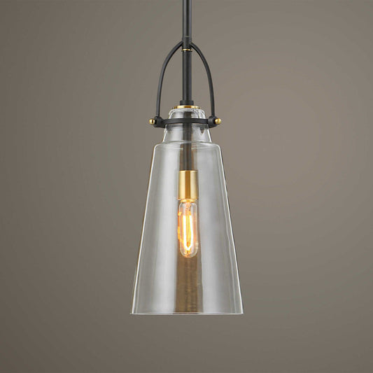 Saugus - Industrial 1 Light Pendant - White