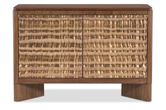 Eleana - Two Door Chest - Medium Wood