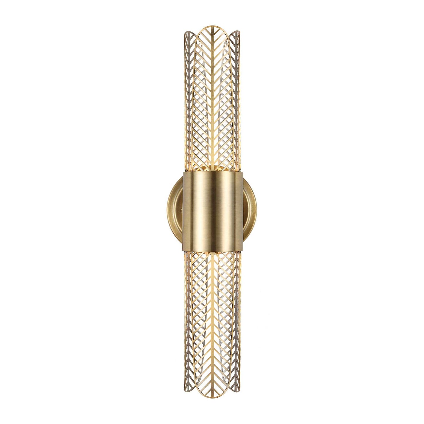 Cret - 2 Light LED Brass Sconce - Bronze
