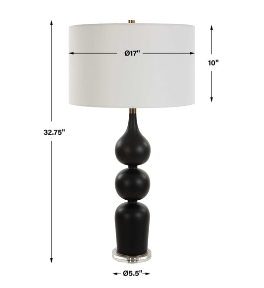 Caviar - Table Lamp - Black