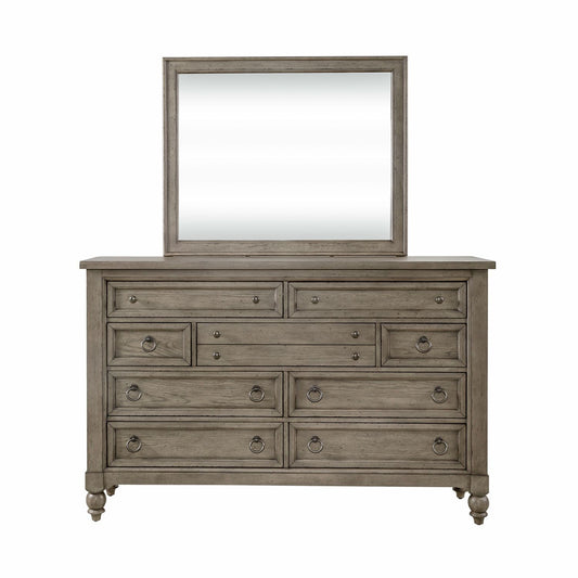 Americana Farmhouse - Dresser & Mirror