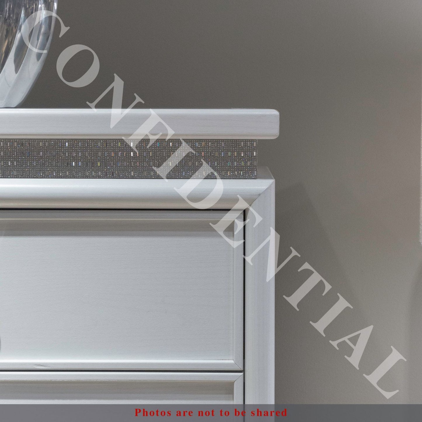 Reflections - King Panel Footboard - White