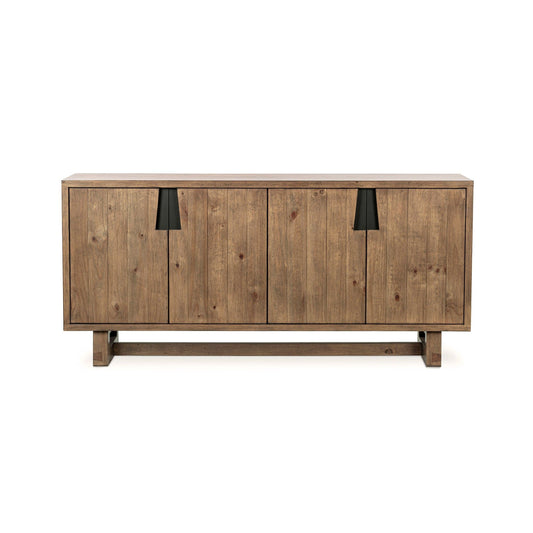Lyra - 4 Door Buffet - Smoke Brown