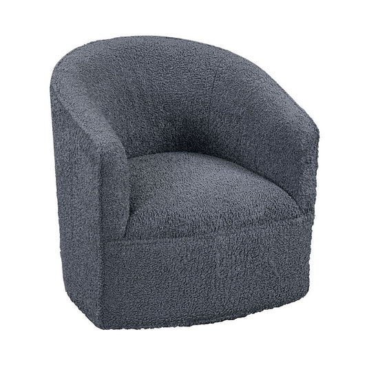 Valencia - Swivel Accent Chair - Blue