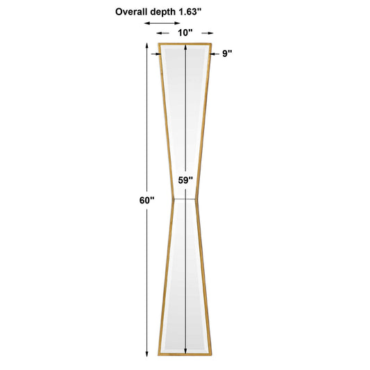 Corbata - Mirror - Gold