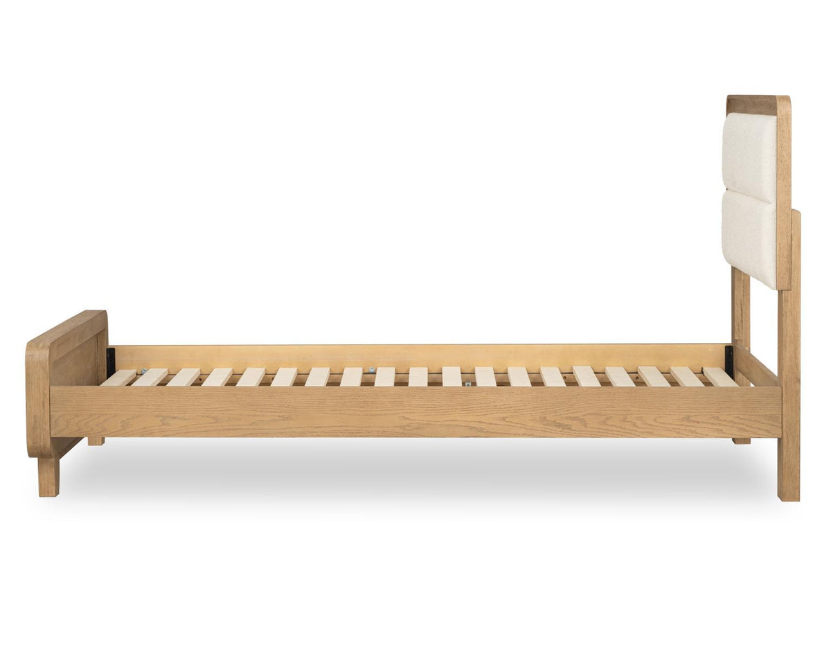 Theo - Twin / Full Side Rails - Desert Oak