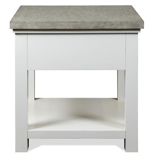 Cora - Side Table - Cloud / Fog