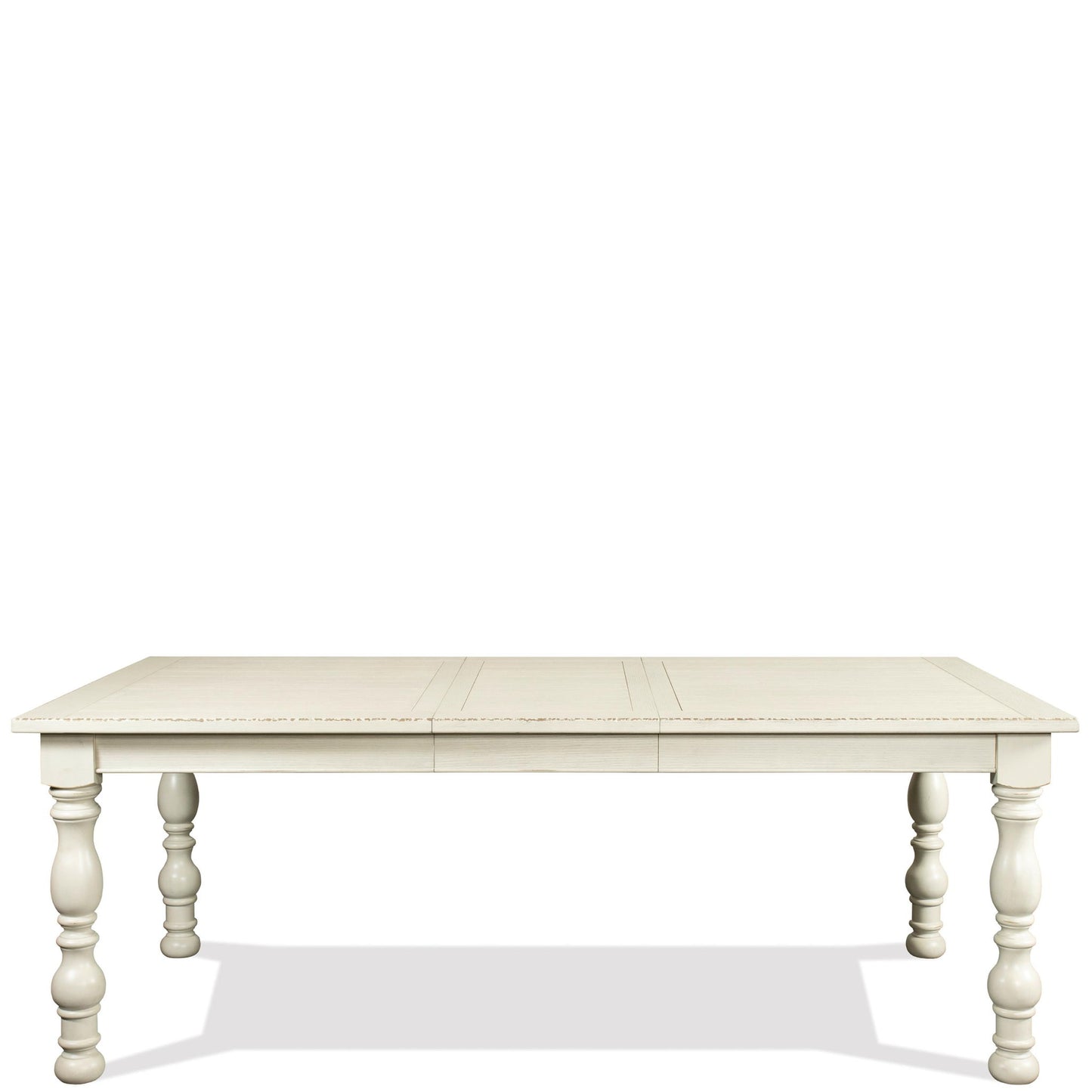Aberdeen - Rectangle Dining Table - Weathered Worn White