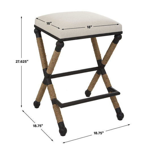 Firth - Rustic Counter Stool