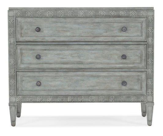 Charleston - Three-Drawer Chest - Light Blue
