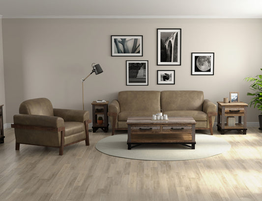 Loft - Sofa - White Smoke