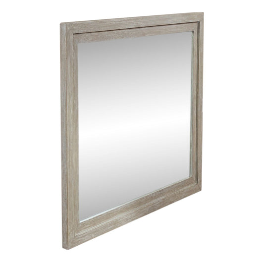 Belmar - Landscape Mirror - Washed Taupe