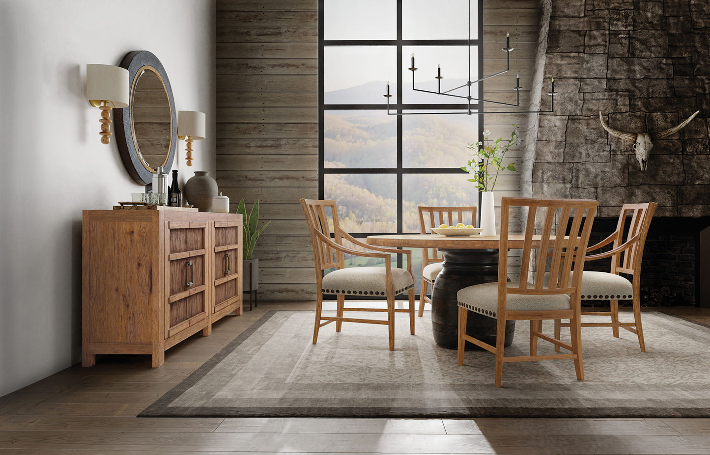 Big Sky - Round Accent Mirror