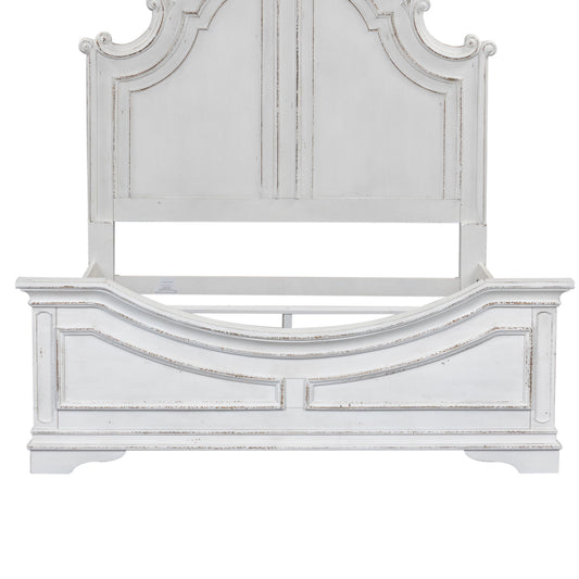 Magnolia Manor - Queen Panel Footboard - White