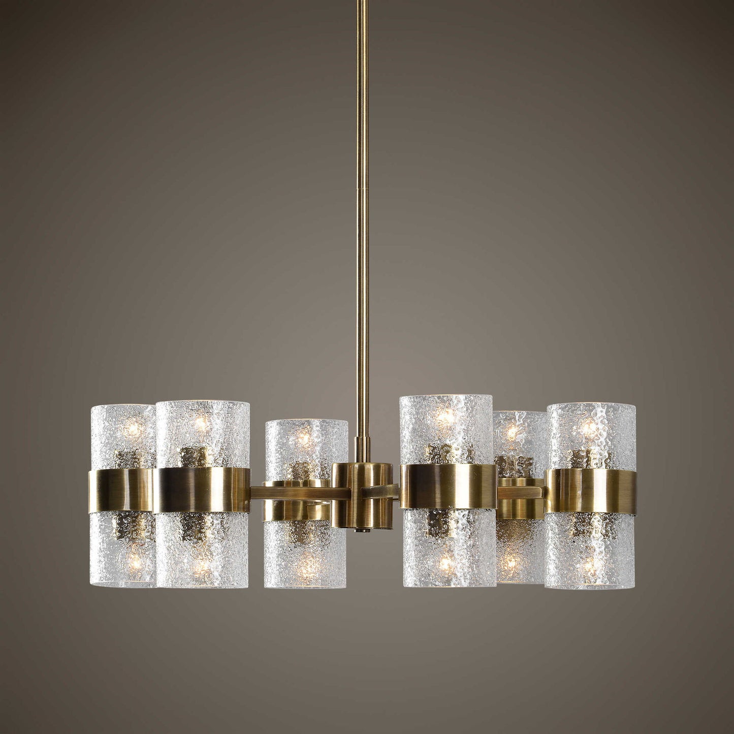Marinot - 12 Light Chandelier - Gold