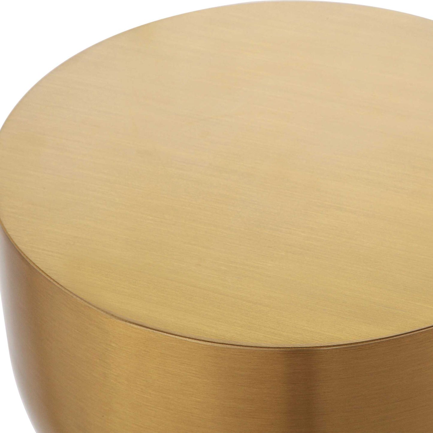 Golden Vessel - Modern Accent Table