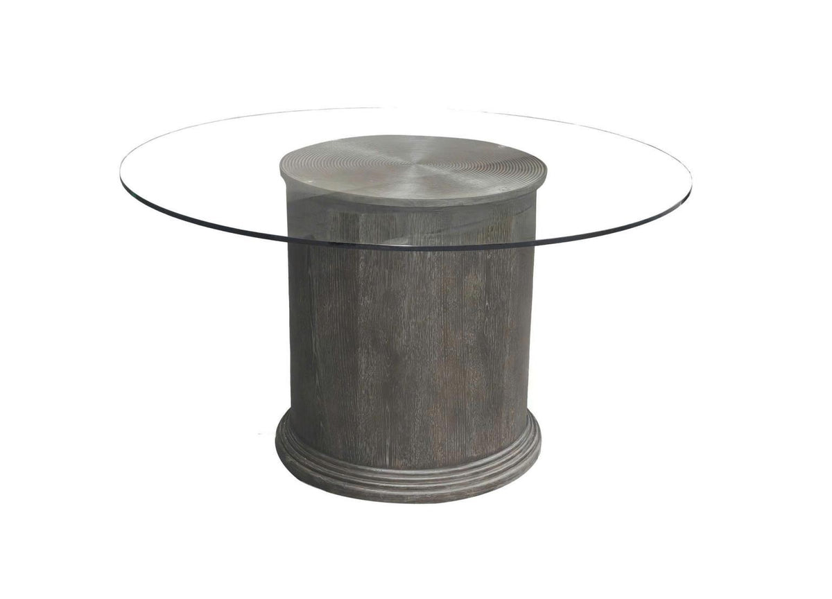 Maren - Round Dining Table Base - Truffle