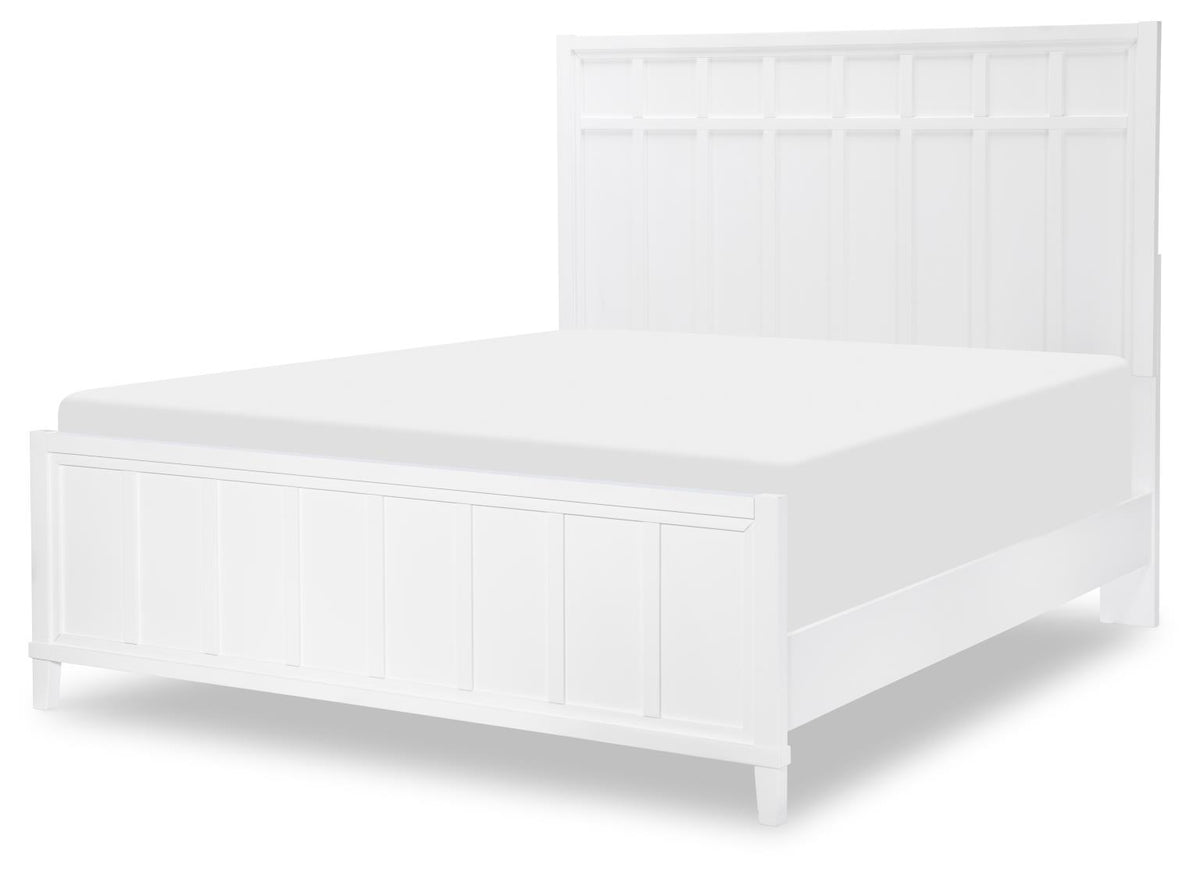 Horizons - Queen Panel Footboard - Alabaster
