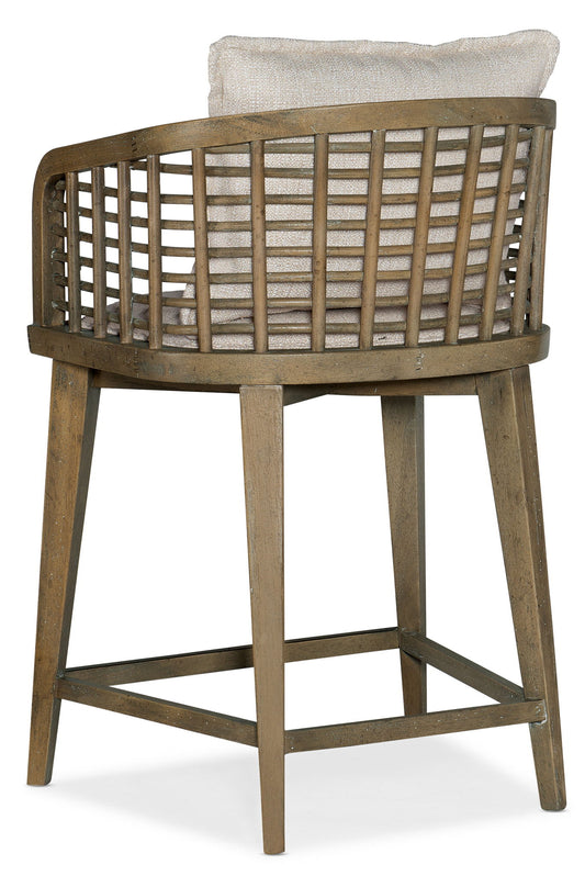 Surfrider - Sundance Barrel Back Counter Stool