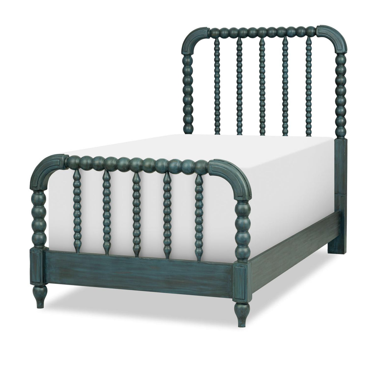Lake House - Jenny Lind Headboard Full - Sea Glass
