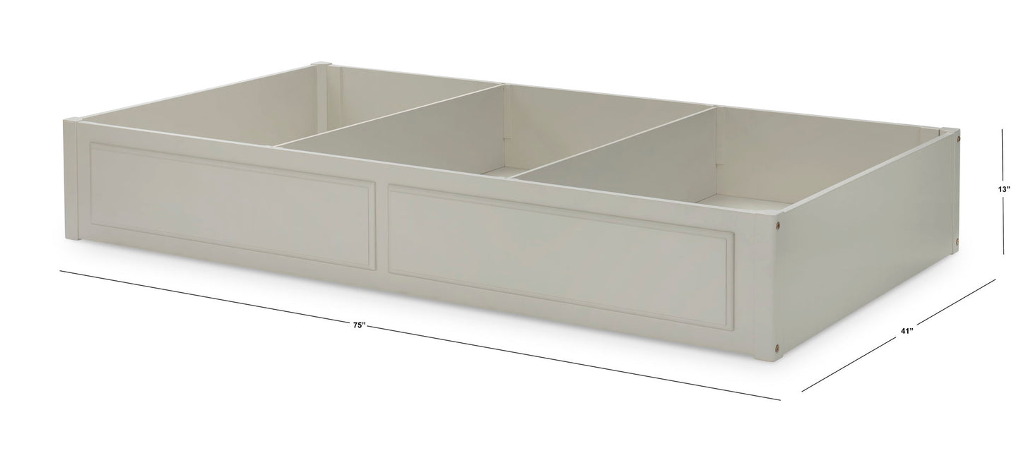 Sleepover - Twin Trundle - Dove Gray