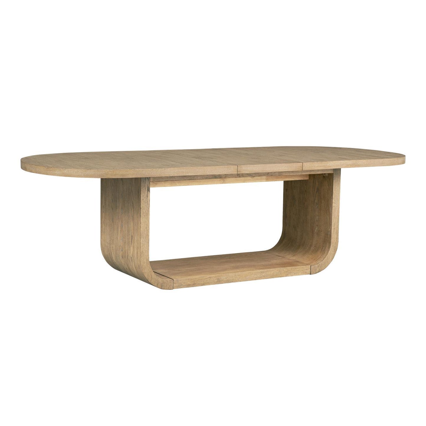 Flow - Oval Dining Table Base - Sandstone