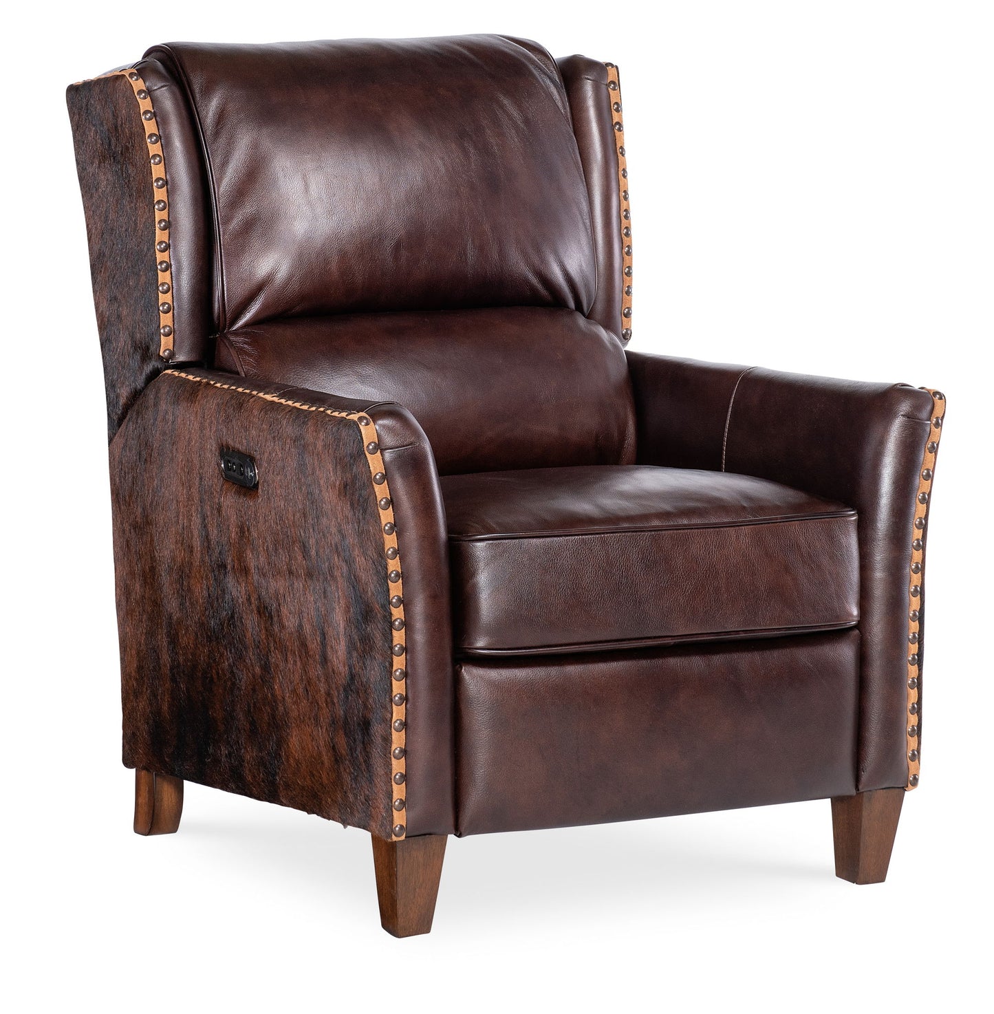 RC - Livingston Power Recliner With Power Headrest - Brown