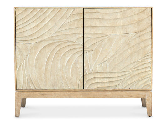 Retreat - Carved Nightstand - Beige