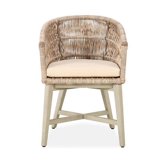 Collins - Outdoor Dining Chair - Natural / Sand