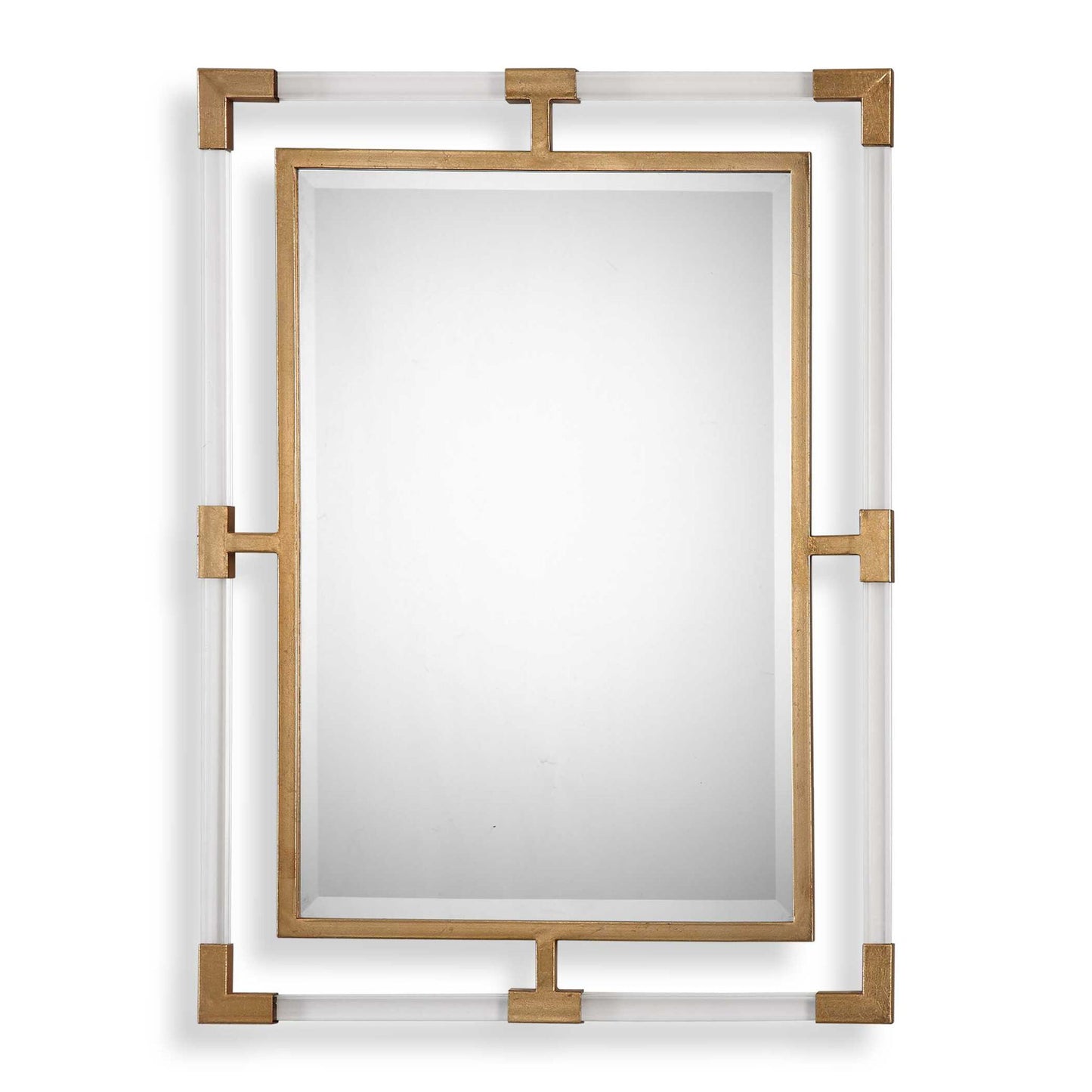 Balkan - Modern Wall Mirror - Gold