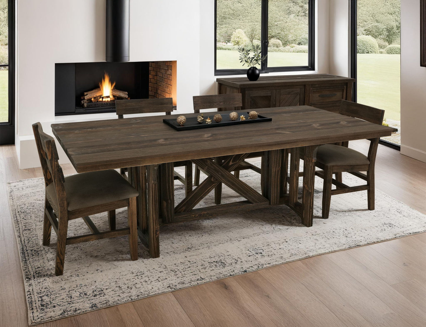 Dutton - Table Top - Rookwood Brown