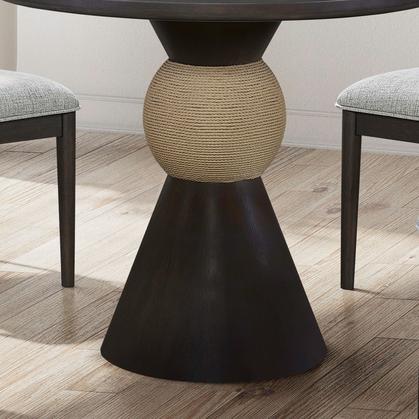 Briarcrest - 36'' Pedestal Table Base - Dark Smoke
