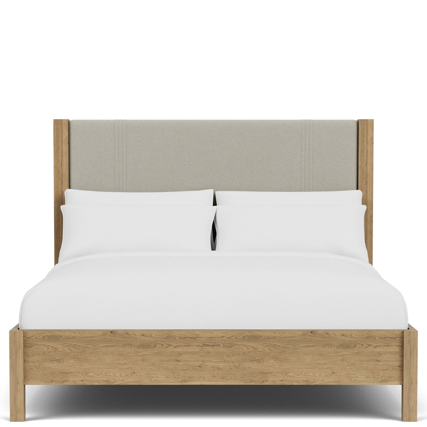 Davie - Queen Footboard - Light Brown