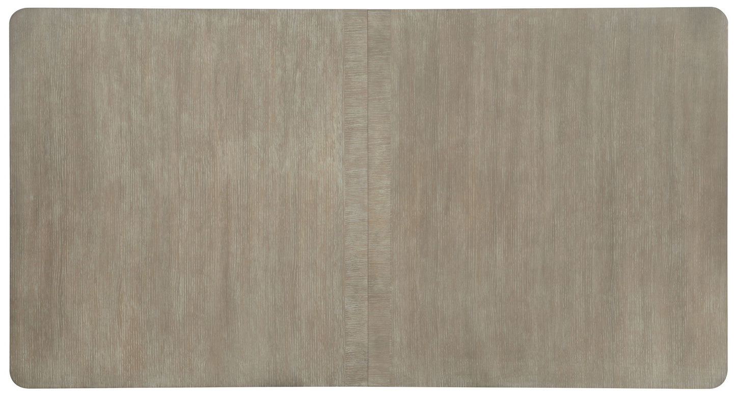 Affinity - 78" Rectangle Pedestal Dining Table With 2-18" Leaves