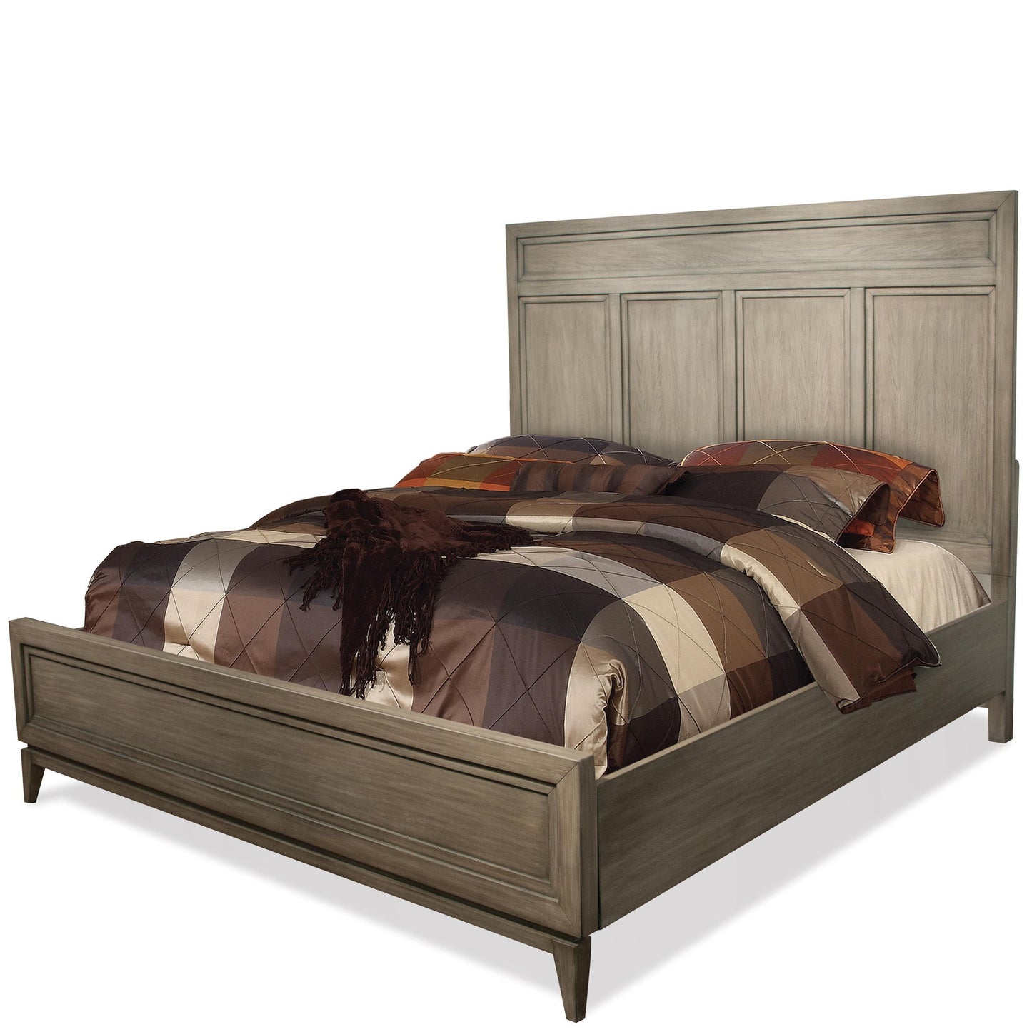 Vogue - Queen / King Bed Rails - Gray Wash