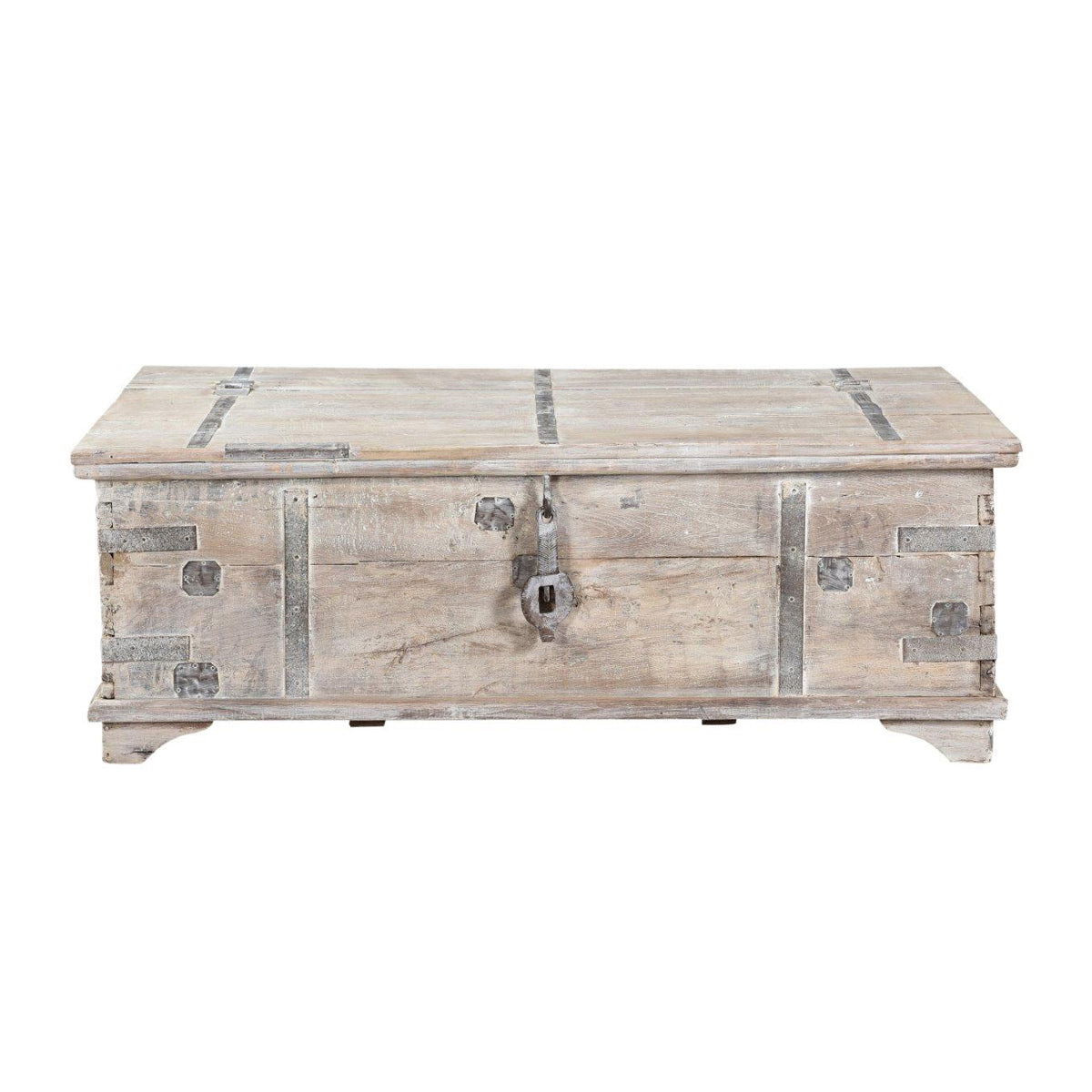 Alta - Trunk Coffee Table - Antique White