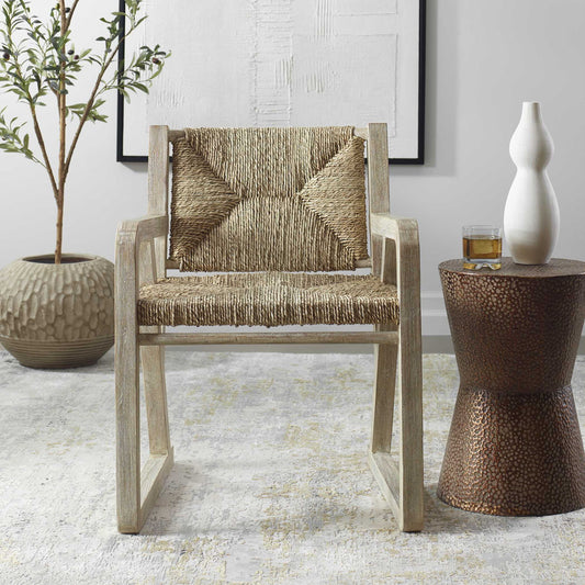 Chatham Seagrass - Dining Chair - Light Brown