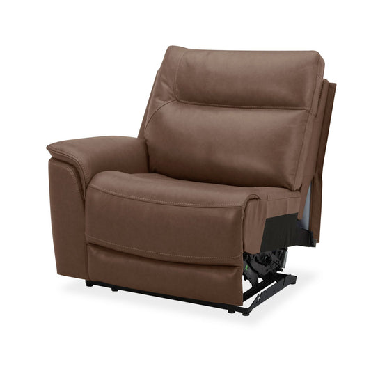 Collins - Left Arm Recliner P3 & ZG - Brown