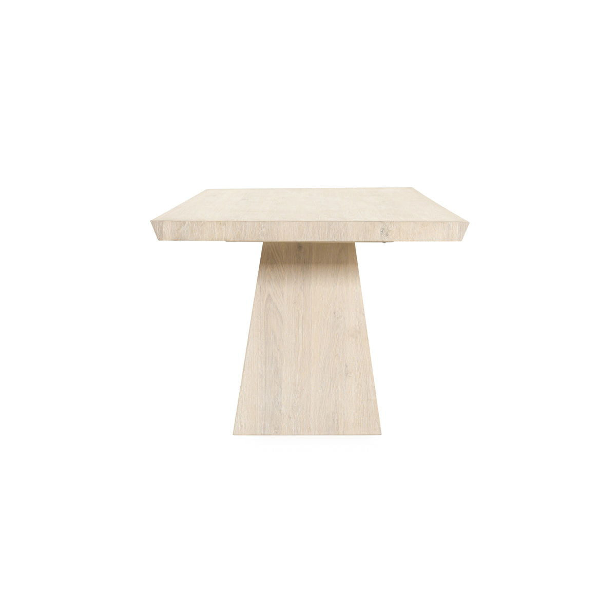 Sanford - Oak Veneer Dining Table - White Wash